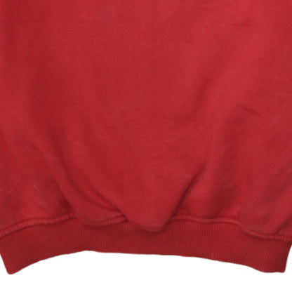 FILA Men's Red XL Pullover Crew Neck Sweatshirt Retro Sports Style