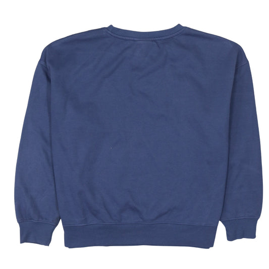 Disney Primark Cares Womens Blue Stitch Sweatshirt L 14/16 Pullover