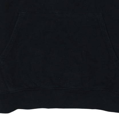 The North Face Mens Black Pullover Hoodie L Logo Fleece Sweatshirt