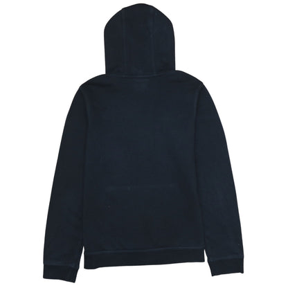 Nike Boys Black XL Pullover Hoodie with Logo Print