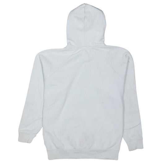 Adidas Womens Light Blue Pullover Hoodie XS Cotton Blend