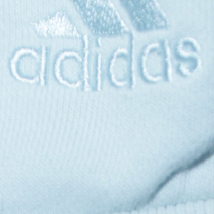 Adidas Womens Light Blue Pullover Hoodie XS Cotton Blend