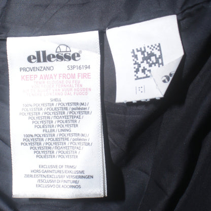 Ellesse Girls Black 12-13 Years Hooded Puffer Jacket