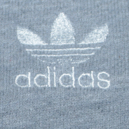 adidas Men's Grey XS Pullover Logo Sweatshirt