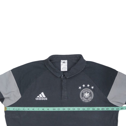 Adidas Men’s Black XL Germany Football Polo Shirt