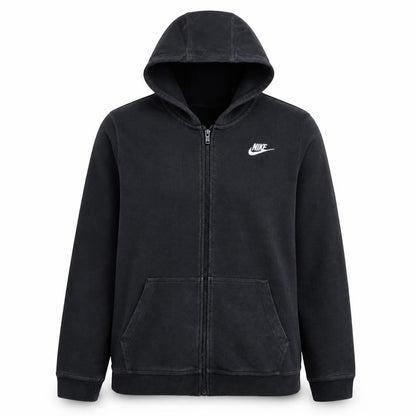 Nike Womens Black Full Zip Hoodie XL Classic Sportswear