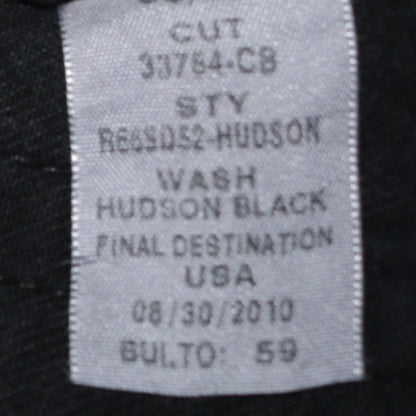 Ralph Lauren Men’s Black Straight Jeans 38x32 Hudson Wash Classic Fit