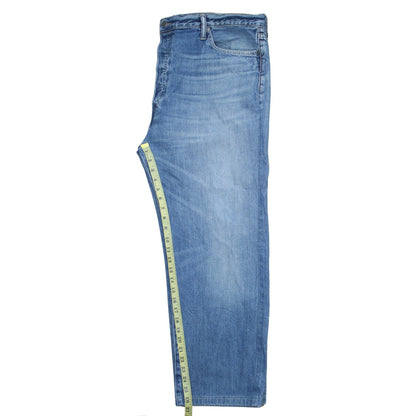 Levi's Men's Blue 42x34 Straight Fit Denim Jeans