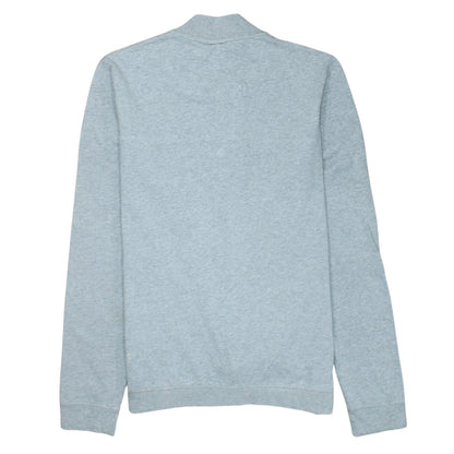 Nike Women Grey Full Zip Sweatshirt Small Cotton Casual