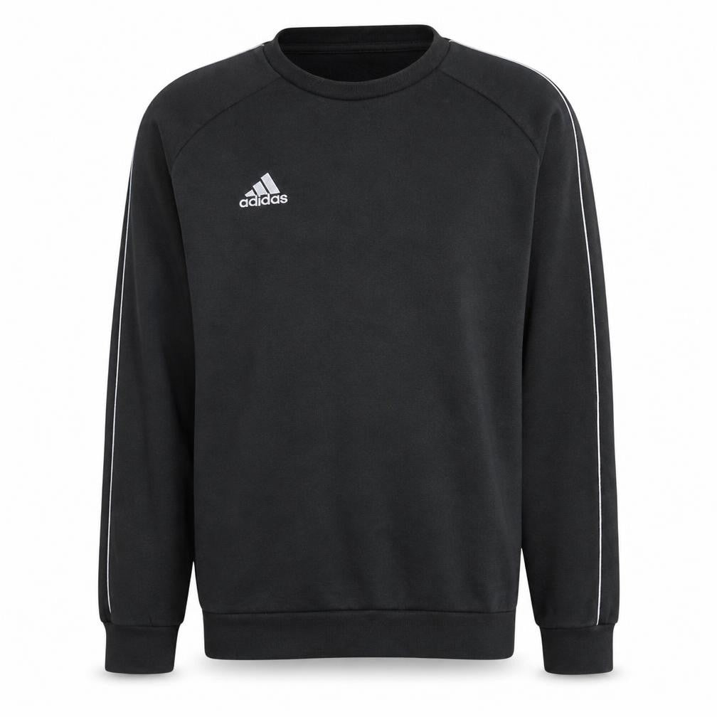 Adidas Men's Black XL Crew Neck Pullover Sweatshirt Sports Style