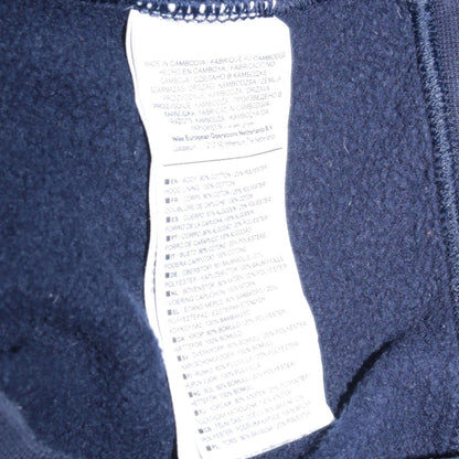 Nike Men's Blue Pullover Hoodie M Logo Fleece Sweatshirt