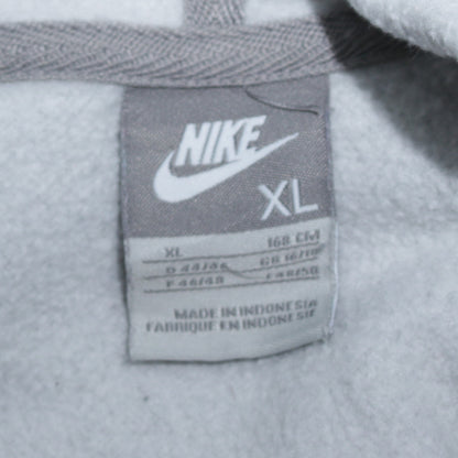 Nike Women’s Grey XL Pullover Hoodie Jumper Classic Logo Sweatshirt