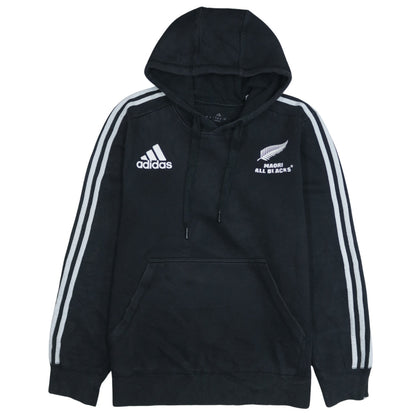 Adidas Men’s Black Maori All Blacks Pullover Hoodie Size M