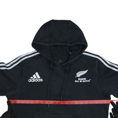 Adidas Men’s Black Maori All Blacks Pullover Hoodie Size M