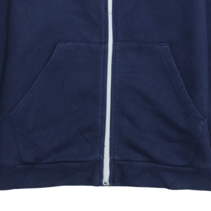 Puma Boys Navy Blue Full Zip Hoodie Size 14-15 Years Cotton Blend