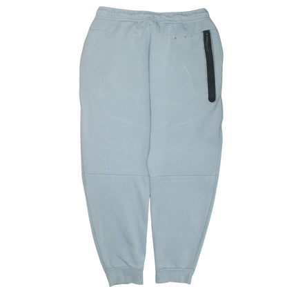Nike Men's Grey Jogger Sweatpants L Tapered Fit Drawstring Soft Cotton