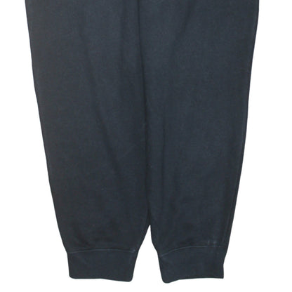 Nike Womens Black L Jogger Fleece Sweatpants Cotton Blend Activewear