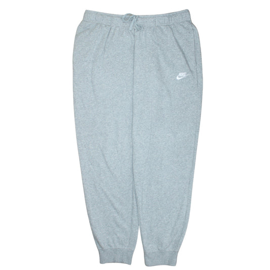 Nike Mens Grey Jogger Sweatpants L Regular Fit Cotton Blend