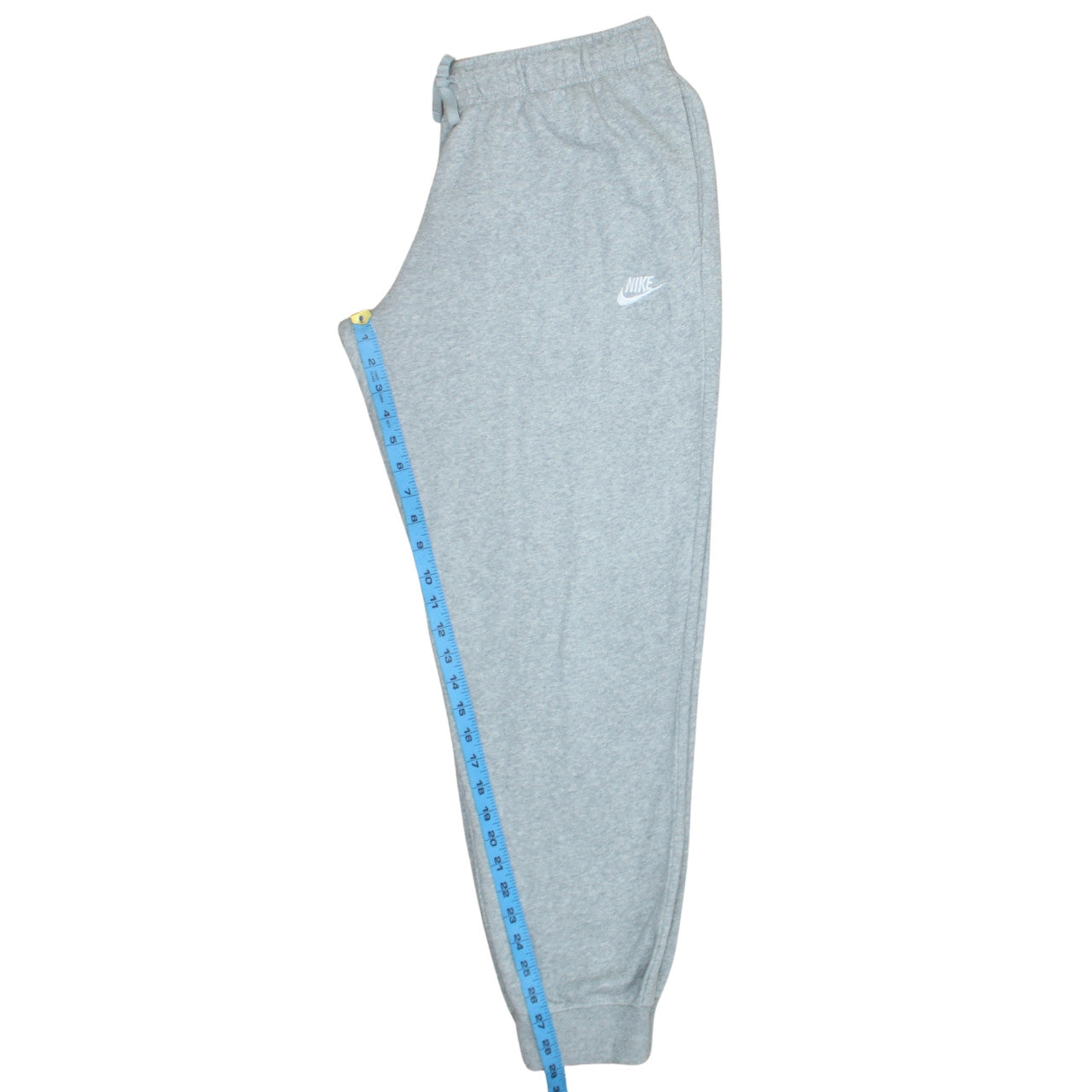 Nike Mens Grey Jogger Sweatpants L Regular Fit Cotton Blend