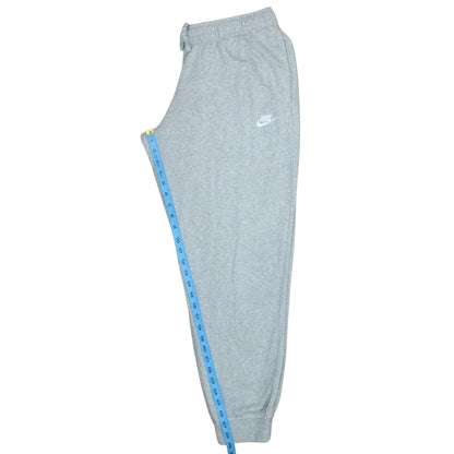 Nike Mens Grey Jogger Sweatpants L Regular Fit Cotton Blend