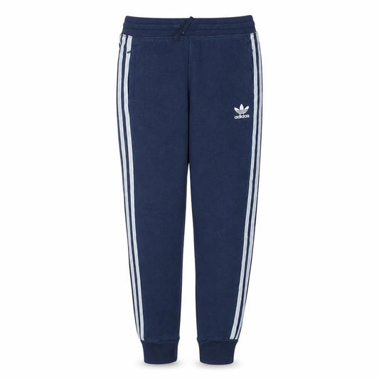 Adidas Boys Blue 13-14 Years Jogger Trousers with Side Stripes