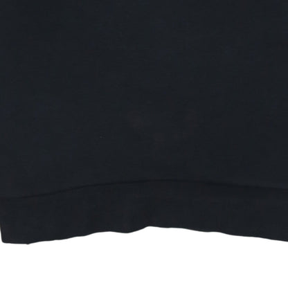 Adidas Womens Black Crew Neck Pullover Sweatshirt Size 10 UK