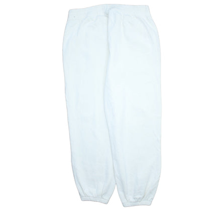 Nike Women's White XL Fleece Jogger Sweatpants Activewear Trousers