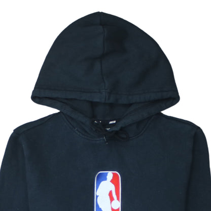 Nike SB Womens Black XS Pullover Hoodie NBA Logo Cotton Blend