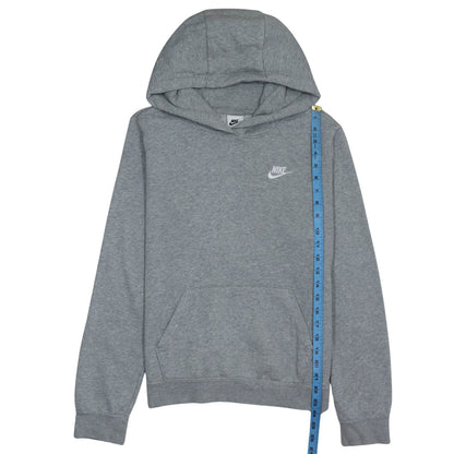 Nike Men's Grey Pullover Hoodie M Regular Fit Sportswear