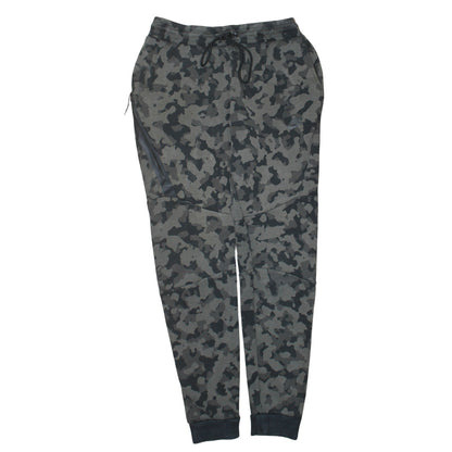 Nike Men's Grey Camouflage Jogger Trousers Size S Cotton Blend