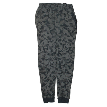 Nike Men's Grey Camouflage Jogger Trousers Size S Cotton Blend