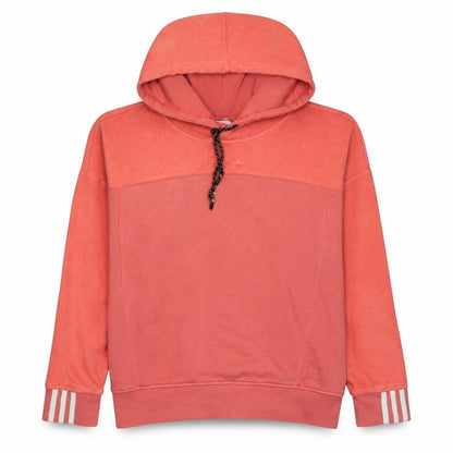 Adidas Womens Coral Hoodie Size 8 Pullover Hooded Sweatshirt