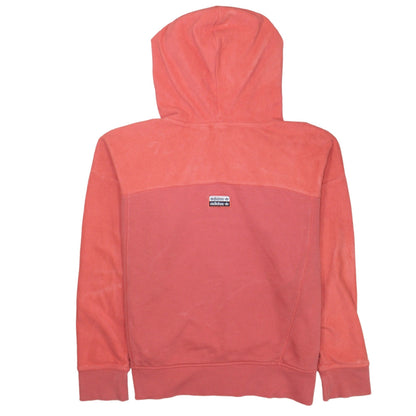 Adidas Womens Coral Hoodie Size 8 Pullover Hooded Sweatshirt