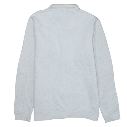 Nike Mens Grey Full Zip Sweatshirt Medium Classic Logo