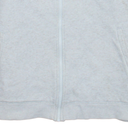 Nike Mens Grey Full Zip Sweatshirt Medium Classic Logo