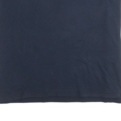 Hugo Boss Mens Blue 2XL Cotton Short Sleeve Polo Shirt
