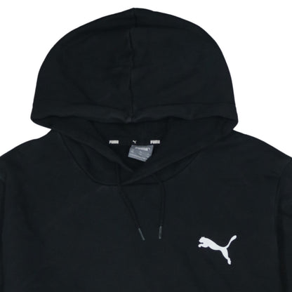 Puma Men's Black Pullover Hoodie 2XL Fleece Logo Sweatshirt