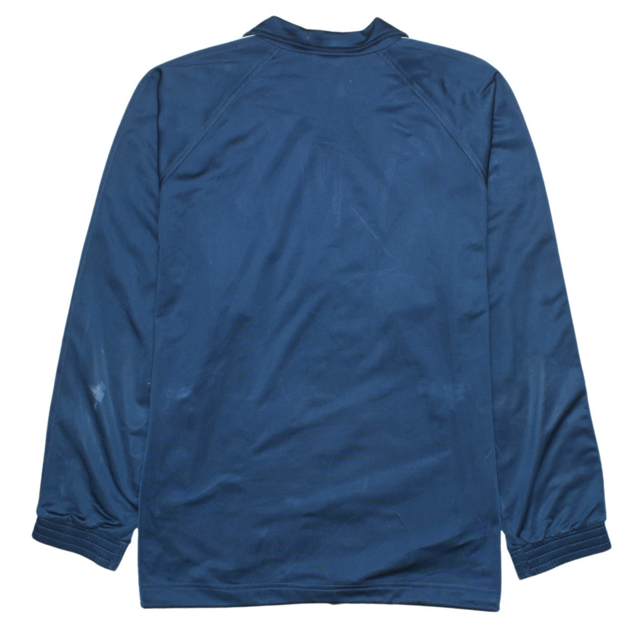 Lotto Mens Blue Full Zip Sports Sweatshirt XL Retro Track Top