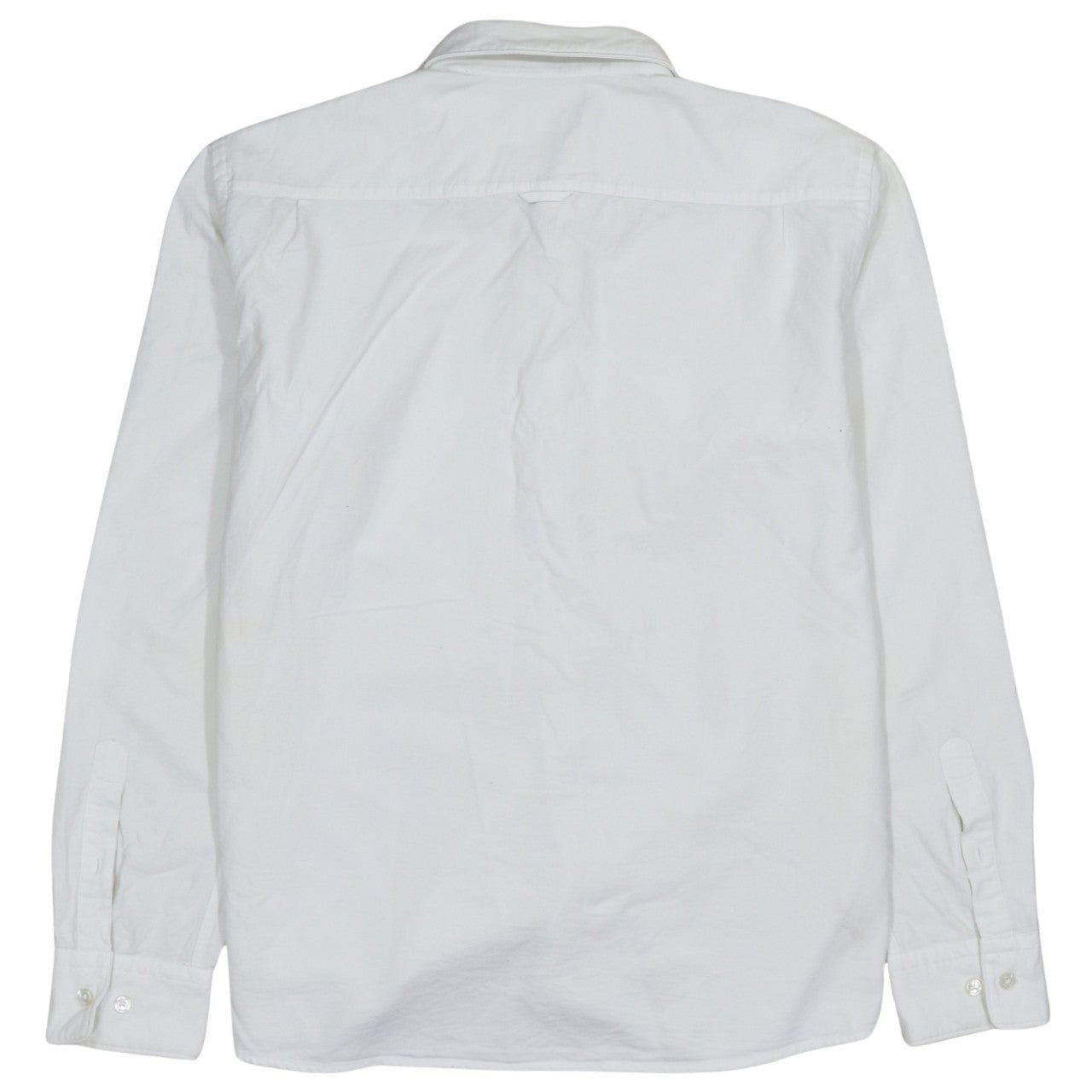 Hugo Boss Men's White Regular Fit Long Sleeve Button-Up Shirt Size L