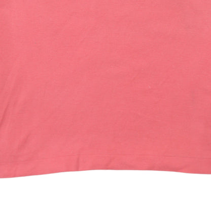 Fila Pink Cotton Short Sleeve Polo Shirt Teens Size 152