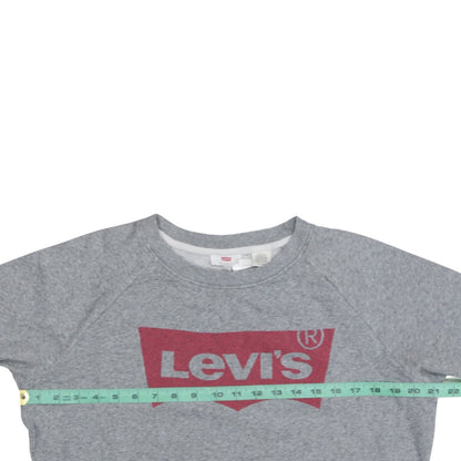 Mens UK Size XS Levi's Grey Pullover Sweatshirt