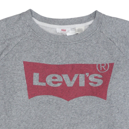 Mens UK Size XS Levi's Grey Pullover Sweatshirt