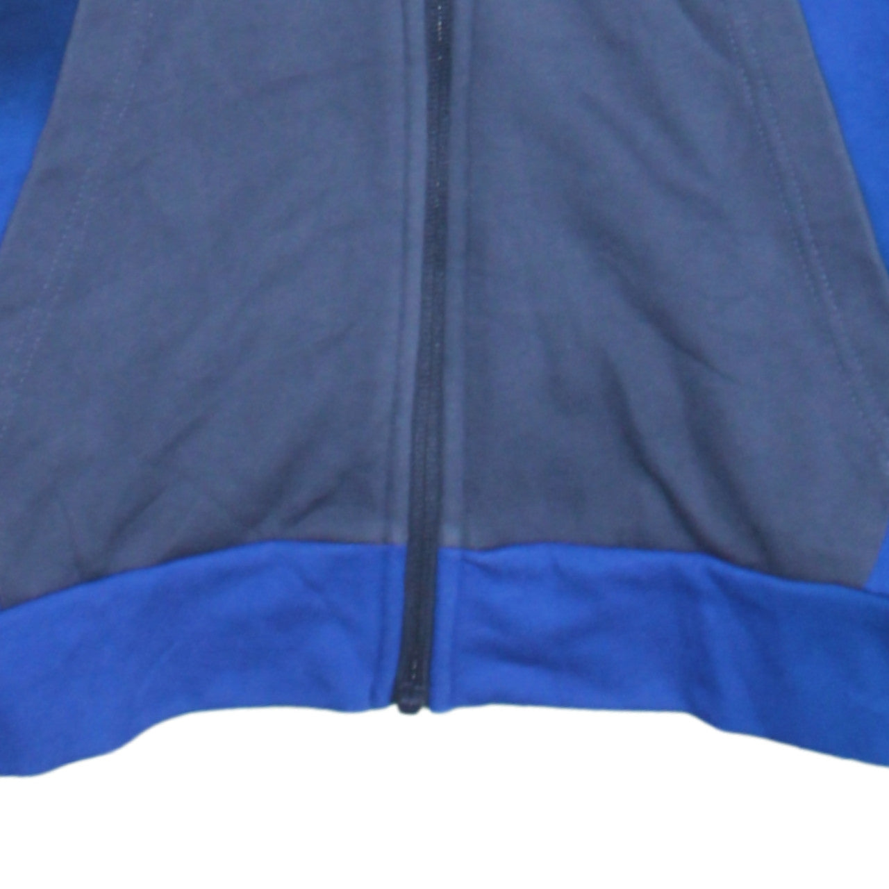 Adidas Boys Blue Full Zip Hoodie Size 16 Years Gaming Graphic Cotton Blend