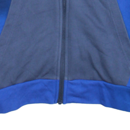 Adidas Boys Blue Full Zip Hoodie Size 16 Years Gaming Graphic Cotton Blend