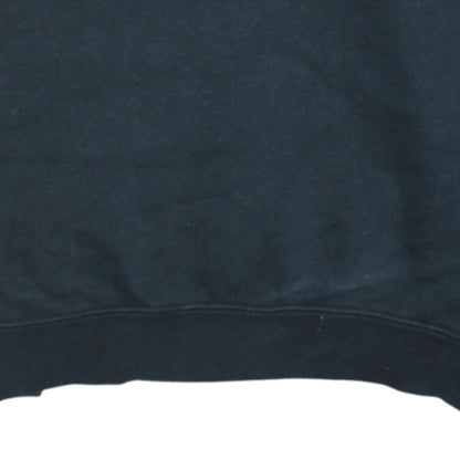 Nike Men's Black Small Crew Neck Pullover Sweatshirt Logo