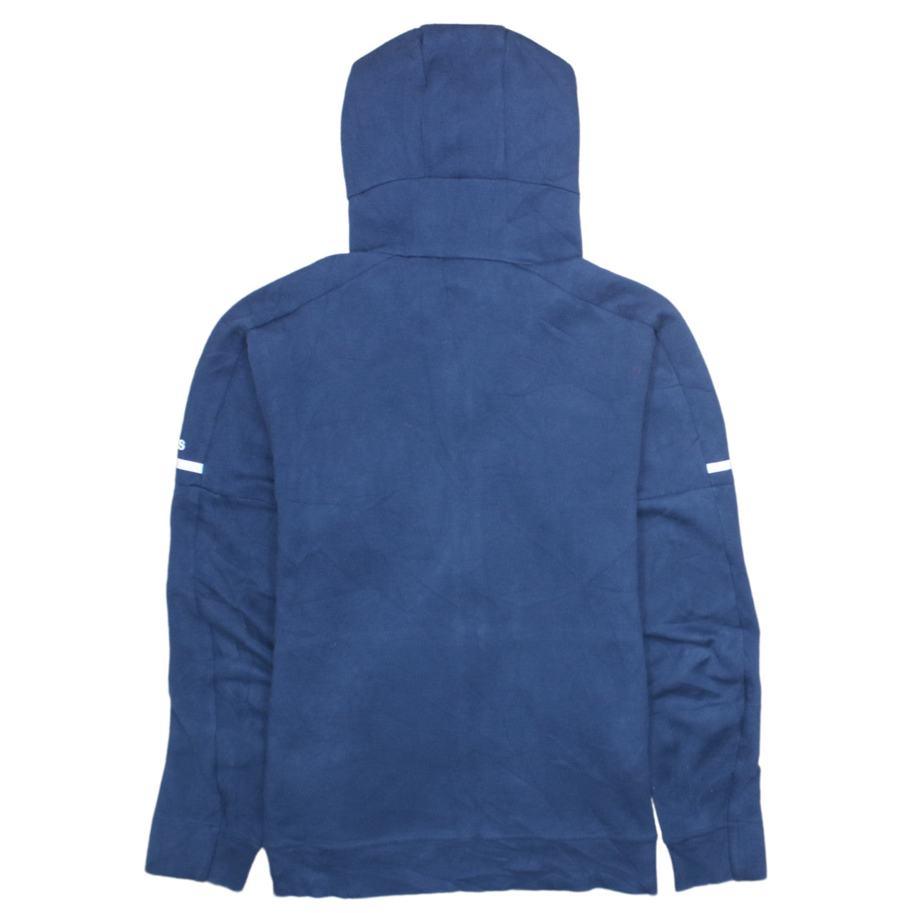 Adidas Mens Blue Full Zip Hoodie FC Bayern München Size M