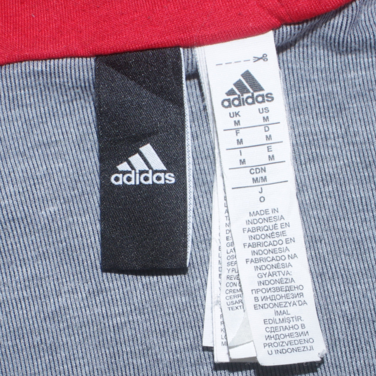 Adidas Mens Blue Full Zip Hoodie FC Bayern München Size M