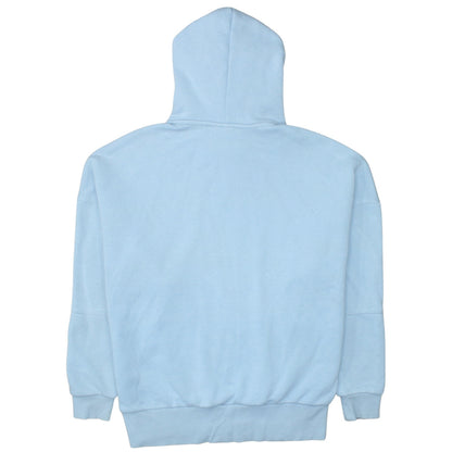 Reebok Womens Light Blue XS Pullover Hoodie Sweatshirt