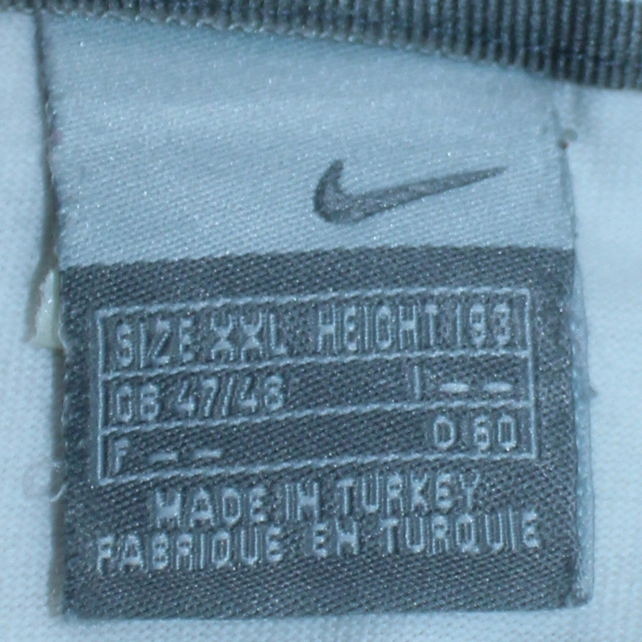 Mens UK Size 2XL Nike White  T-Shirt