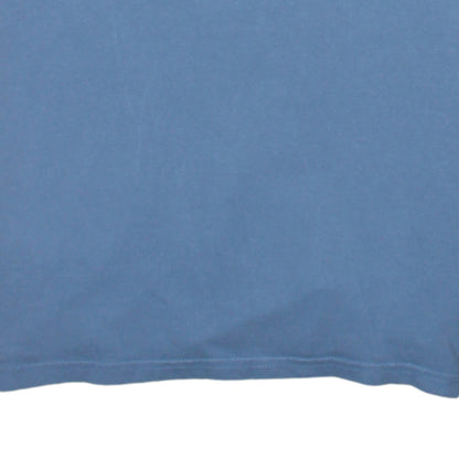 Columbia Mens Blue Graphic Organic Cotton T-Shirt Medium